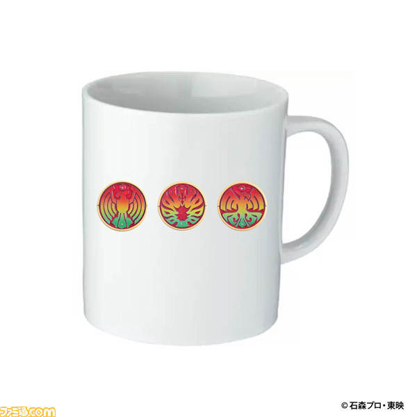 『仮面ライダーオーズ』とタワレコのコラボグッズが本日(8/10)より予約開始。『復活のコアメダル』をテーマにしたキーホルダーやマグカップが登場