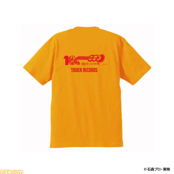 『仮面ライダーオーズ』とタワレコのコラボグッズが本日(8/10)より予約開始。『復活のコアメダル』をテーマにしたキーホルダーやマグカップが登場