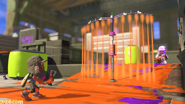 『スプラトゥーン3』サブウェポンの追加情報が公開。ラインマーカーなどの新種に加え、シールドやカーリングなどの既存サブも【スプラトゥーン3 Direct】