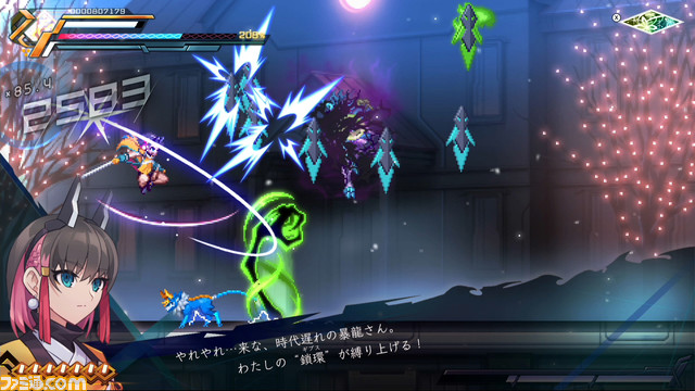 『蒼き雷霆 ガンヴォルト 鎖環(ギブス)』新ボス・プラドが登場するミッション情報が公開。データを引き継げるSwitch体験版やDLC第1弾も配信スタート