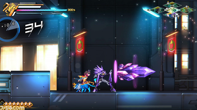 『蒼き雷霆 ガンヴォルト 鎖環(ギブス)』新ボス・プラドが登場するミッション情報が公開。データを引き継げるSwitch体験版やDLC第1弾も配信スタート