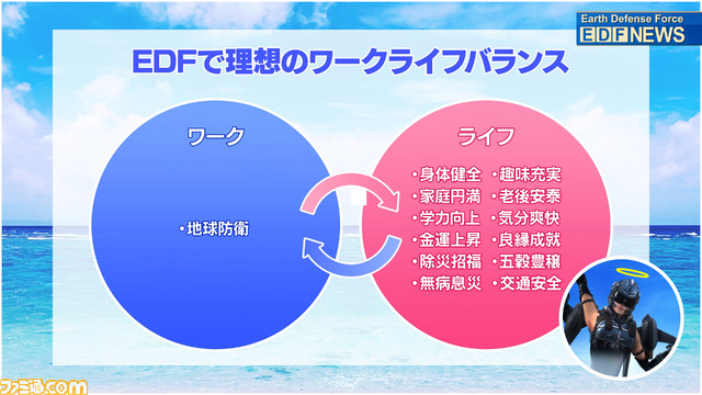 『地球防衛軍6』最新トレーラーが公開。EDF広報官の本田&姫川コンビがレンジャーなどの各兵科やワークライフバランス、入隊方法などを紹介