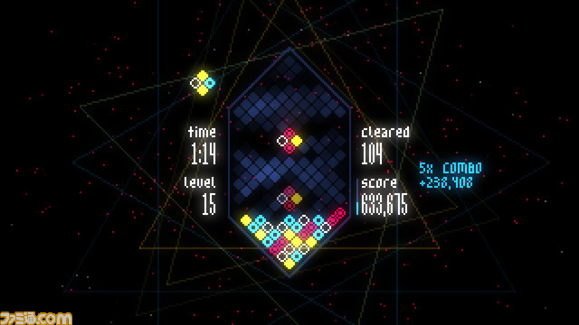 Switch『Mixolumia』8月25日より配信開始。ブロックの動きに合わせてステージ、BGM、効果音がシンクロする新感覚パズルゲーム