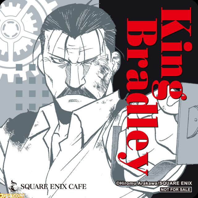 『鋼の錬金術師』生誕20周年を記念したコラボカフェがSQUARE ENIX CAFEにて開催。荒川弘先生直筆サイン入り複製原画をはじめとした各種グッズ販売も