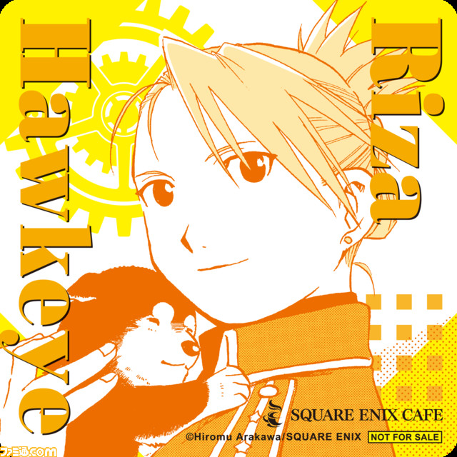 『鋼の錬金術師』生誕20周年を記念したコラボカフェがSQUARE ENIX CAFEにて開催。荒川弘先生直筆サイン入り複製原画をはじめとした各種グッズ販売も