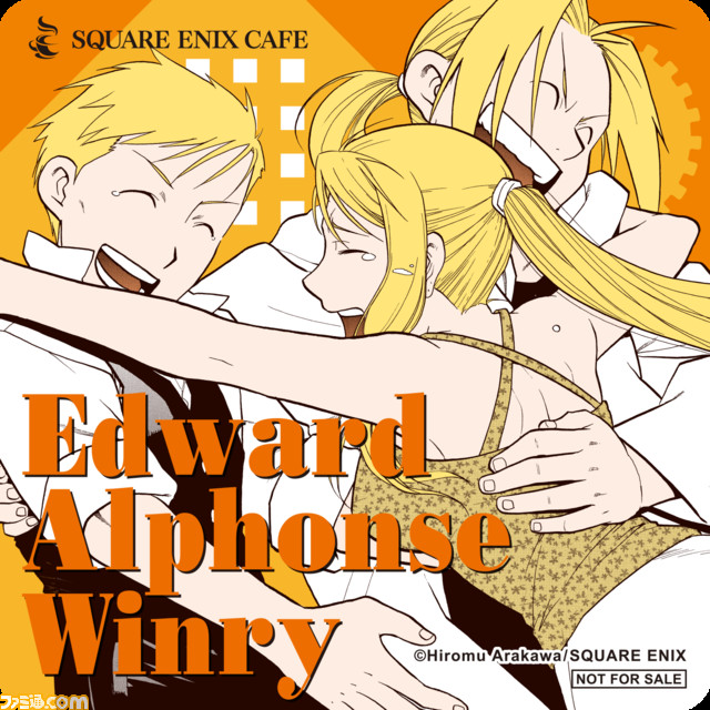 『鋼の錬金術師』生誕20周年を記念したコラボカフェがSQUARE ENIX CAFEにて開催。荒川弘先生直筆サイン入り複製原画をはじめとした各種グッズ販売も