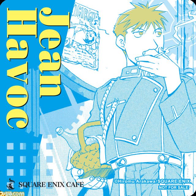 『鋼の錬金術師』生誕20周年を記念したコラボカフェがSQUARE ENIX CAFEにて開催。荒川弘先生直筆サイン入り複製原画をはじめとした各種グッズ販売も