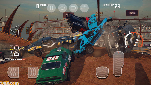 激突レースゲーム『Wreckfest　レックフェスト』がApp Store、Google Playストアなどで配信決定。何でもアリなアウトローレースゲームがスマホでも