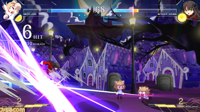 『メルブラ タイプルミナ』DLC新キャラ“ネコアルク”