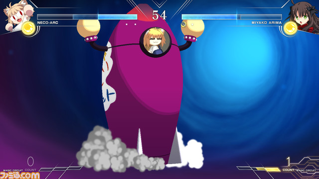 『メルブラ タイプルミナ』DLC新キャラ“ネコアルク”