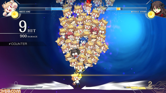 『メルブラ タイプルミナ』DLC新キャラ“ネコアルク”