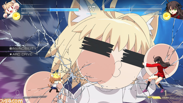 『メルブラ タイプルミナ』DLC新キャラ“ネコアルク”