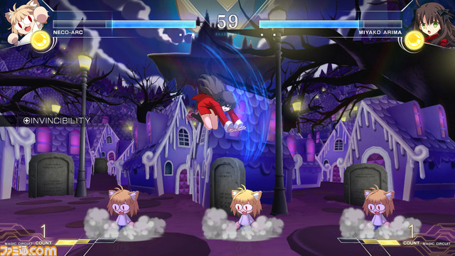 『メルブラ タイプルミナ』DLC新キャラ“ネコアルク”