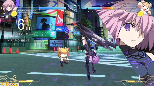 『メルティブラッド：タイプルミナ』追加キャラ“マシュ・キリエライト”