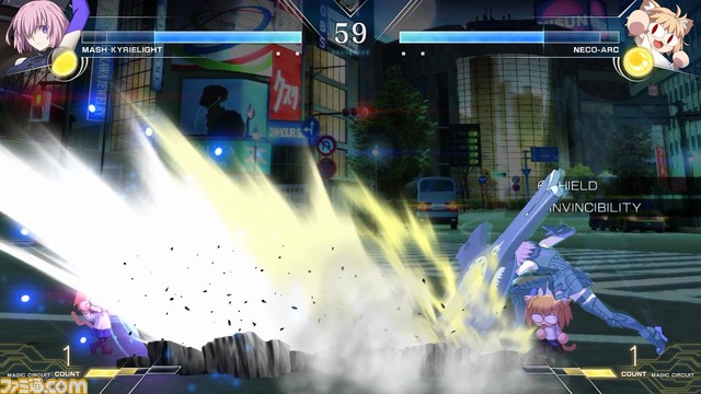 『メルティブラッド：タイプルミナ』追加キャラ“マシュ・キリエライト”