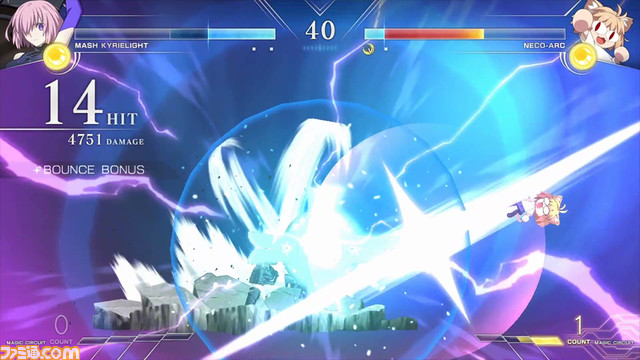 『メルティブラッド：タイプルミナ』追加キャラ“マシュ・キリエライト”