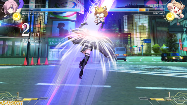 『メルティブラッド：タイプルミナ』追加キャラ“マシュ・キリエライト”