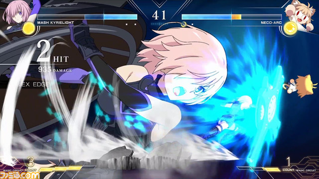 『メルティブラッド：タイプルミナ』追加キャラ“マシュ・キリエライト”