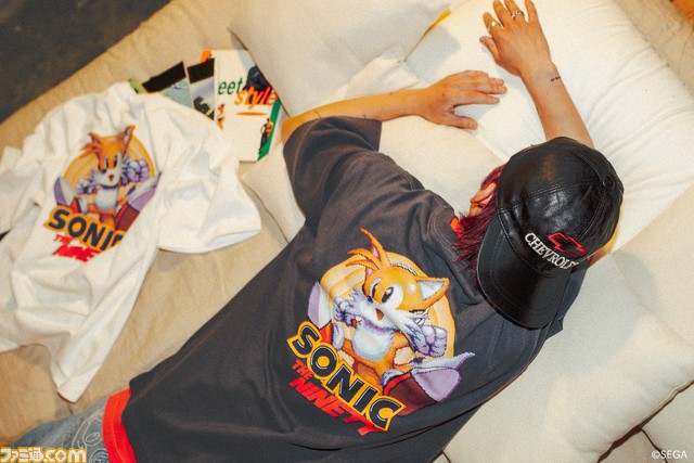 『ソニック』とストリートブランド“9090”がコラボ。ドット絵時代の本作や『ソニック・ザ・ムービー』の一場面をモチーフにしたアパレルが発売