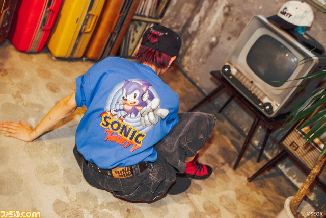 『ソニック』とストリートブランド“9090”がコラボ。ドット絵時代の本作や『ソニック・ザ・ムービー』の一場面をモチーフにしたアパレルが発売