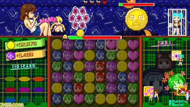 『パズルバトラー!みらい』がSwitch向けに9月22日に配信決定。負債十傑に選ばれし勇者(?)みらいが、謎の敵に捕らわれたお姫様たちを連れ戻すパズルバトルがアツい