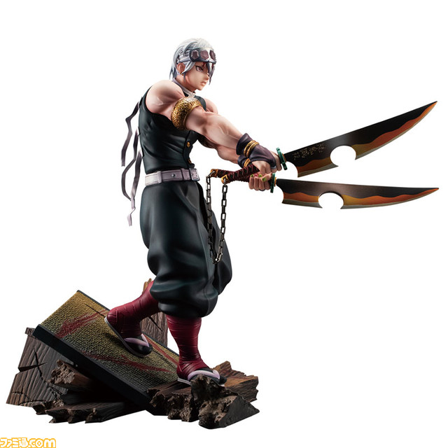 音柱『宇髄天元』が、テレビアニメ7話の上弦の鬼と対峙したシーンで立体化。あみあみ含む一部流通限定でご案内中。