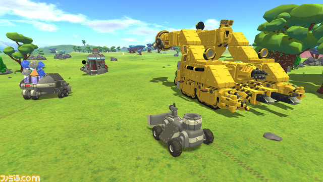 『テラテック』PS4版の配信日が8月25日に決定。ブロックを組み合わせて乗り物や基地を作りサバイバルするサンドボックス型ゲーム