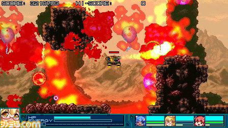 『爆裂武装 バルビークル』Steamにて8月26日発売。6人の異星人美少女とともに敵と戦うメカニカル＆コミカル暴走アクションSTG