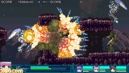 『爆裂武装 バルビークル』Steamにて8月26日発売。6人の異星人美少女とともに敵と戦うメカニカル＆コミカル暴走アクションSTG