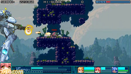 『爆裂武装 バルビークル』Steamにて8月26日発売。6人の異星人美少女とともに敵と戦うメカニカル＆コミカル暴走アクションSTG