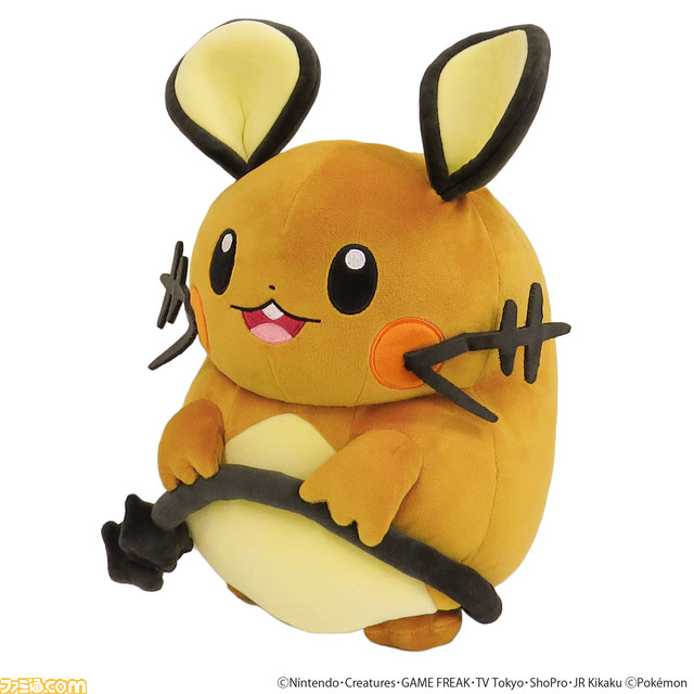 『ポケモン』デデンネ、モクローのぬいぐるみクッションが登場。もっちり感触＆ぽってりとした程よい重さで抱き心地バツグン！