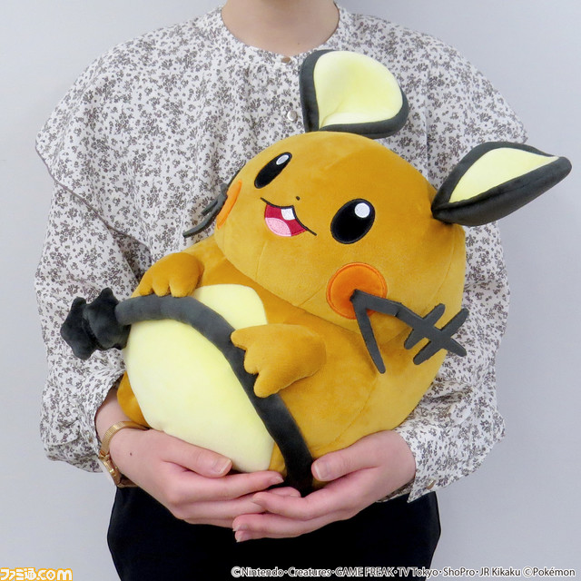 『ポケモン』デデンネ、モクローのぬいぐるみクッションが登場。もっちり感触＆ぽってりとした程よい重さで抱き心地バツグン！