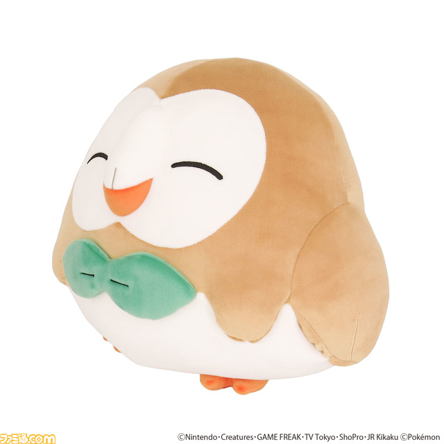 『ポケモン』デデンネ、モクローのぬいぐるみクッションが登場。もっちり感触＆ぽってりとした程よい重さで抱き心地バツグン！