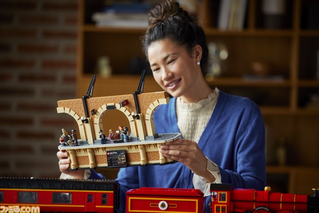 『ハリー・ポッター』ホグワーツ特急のハイクオリティなレゴが8月31日発売。9と3/4番線ホームのレプリカ、ハリーやロンのミニフィギュアも付属