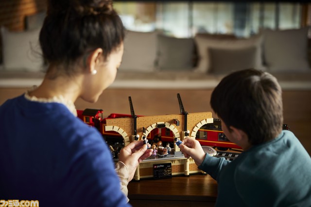 『ハリー・ポッター』ホグワーツ特急のハイクオリティなレゴが8月31日発売。9と3/4番線ホームのレプリカ、ハリーやロンのミニフィギュアも付属