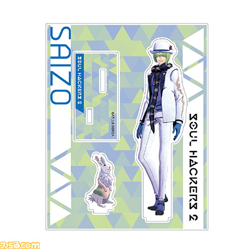 『ソウルハッカーズ2』公式グッズとサントラがアトラスDショップにて予約開始。リンゴ・Aiホーなどキャラクターたちのアクスタやクリアファイルがラインナップ