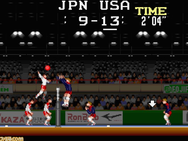 Switch/PS4『アーケードアーカイブス』シリーズに『スーパーバレーボール』が追加、8/25から配信開始。シンプル操作で駆け引きを楽しめるスポーツゲーム