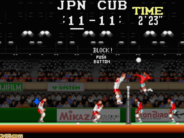 Switch/PS4『アーケードアーカイブス』シリーズに『スーパーバレーボール』が追加、8/25から配信開始。シンプル操作で駆け引きを楽しめるスポーツゲーム