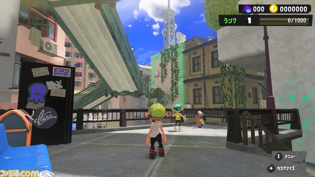 『スプラトゥーン3』前夜祭前にバンカラ街を探索。すりみ連合やスパイキーとの出会い、イラストの投稿などを楽しもう