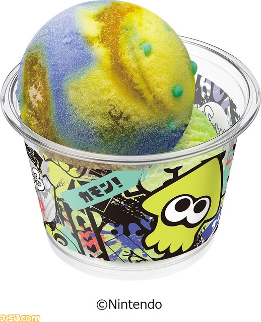 『スプラトゥーン3』とサーティワンのコラボが9月1日より開催。インクを塗り合うカラフルで躍動感あふれる世界を表現したフレーバーの販売やオリジナルステッカーがもらえる