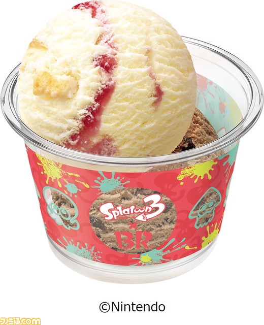 『スプラトゥーン3』とサーティワンのコラボが9月1日より開催。インクを塗り合うカラフルで躍動感あふれる世界を表現したフレーバーの販売やオリジナルステッカーがもらえる