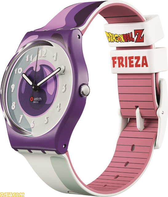 『ドラゴンボール』悟空、セル、フリーザ、魔人ブウ、悟飯、ベジータたちをイメージしたカラフルなスウォッチ（腕時計）が登場！
