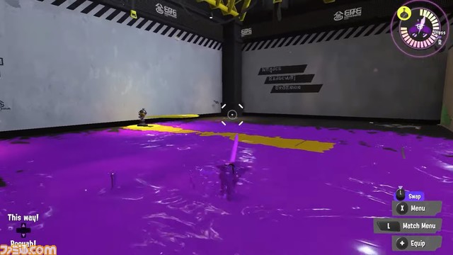 『スプラトゥーン3』ヒーローモードのプレイ映像公開。スーパーチャクチの存在を確認! ロビーやロッカーの映像も