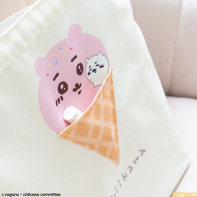 『ちいかわ』の一番くじが本日(8/27)発売。アイスクリームをモチーフにしたちいかわ、ハチワレ、うさぎのぬいぐるみやトートバッグなどのグッズに注目