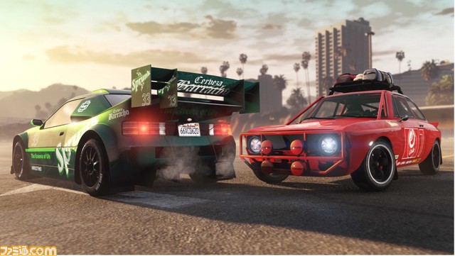 『GTAオンライン』に“グロッティ ブリオッソ300・ワイドボディ”が登場。LDオーガニクス回収やスプランク VS eコーラの対決などのイベントも開催
