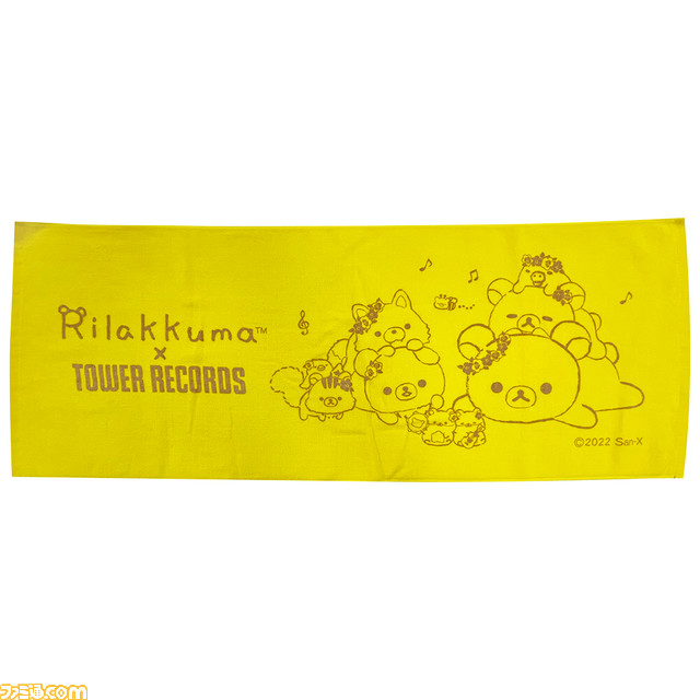 【リラックマ×タワレコ】“たんぽぽとふたごのハムスター”がテーマのコラボグッズが9/8発売。限定デザインのぬいぐるみやキーホルダーなど、かわいいグッズが目白押し