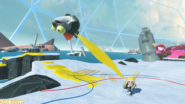 『スプラトゥーン3』ヒーローモードはステージによって最大3種類のブキからひとつを選んで使用する形式に。バトルやブキの基本を学ぶのに最適