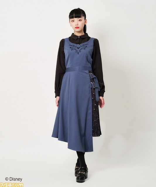 『キングダム ハーツ』20周年記念のワンピースとブルゾンがかわいい。ソラの衣装や鍵、王様のアイコンを取り入れたaxes femme POETIQUEのスペシャルアイテム
