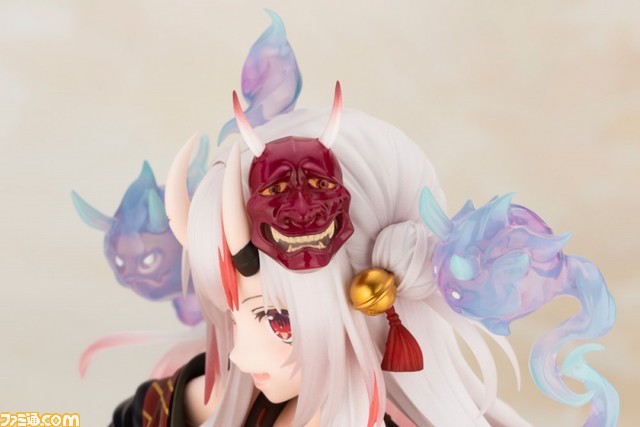 【ホロライブ】百鬼あやめ(お嬢)フィギュアが予約スタート。ドヤっとしたポージングで複雑な衣装もしっかり再現。限定特典の“にぱぁ顔”もかわ余!