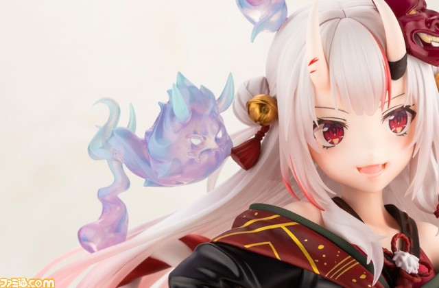 【ホロライブ】百鬼あやめ(お嬢)フィギュアが予約スタート。ドヤっとしたポージングで複雑な衣装もしっかり再現。限定特典の“にぱぁ顔”もかわ余!
